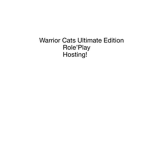 Hosting for Warrior Cats role'play