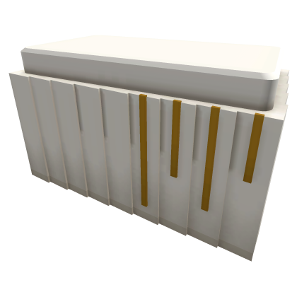 GM Series 5 - Pleated Skirt White Gold Roblox item