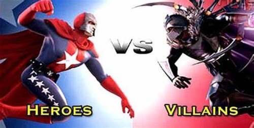 Heroes vs Villians Tycoon