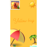 Yellow bay beach