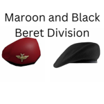 maroon and black beret divison