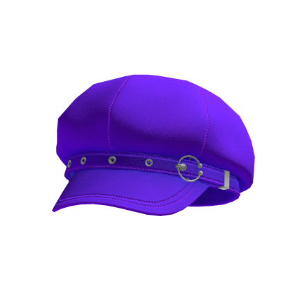 Goth Style Purple Hat