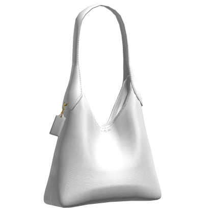 Coach White Leather Shoulder Bag thumbnail