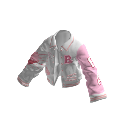 Vintage Pink Splash Varsity Jacket – Pinky Teddy