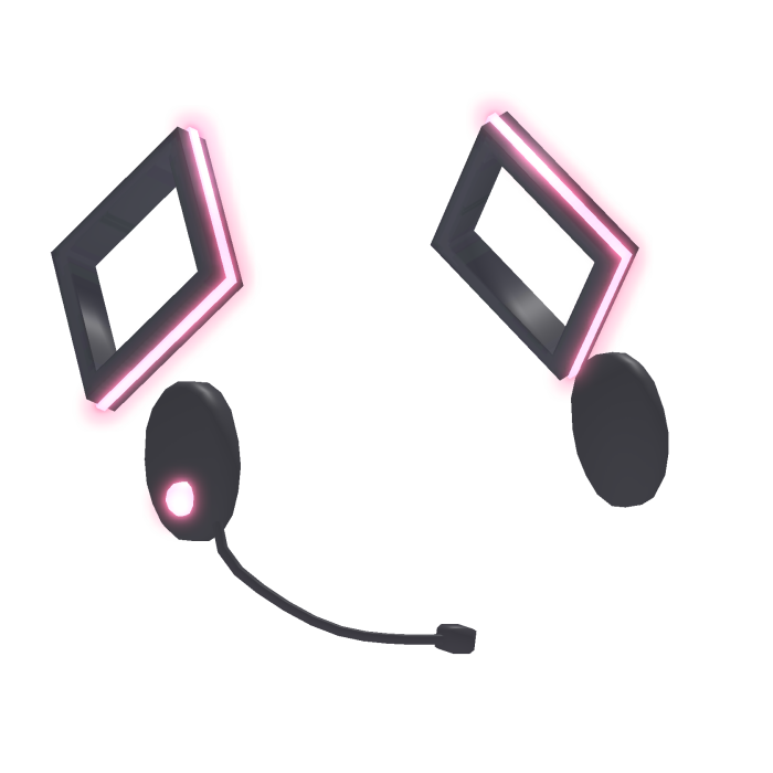 ♡ : [ GLOWING ] hatsune miku headphones emissive