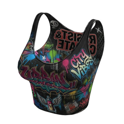 ✅Graffiti  Urban Street Tank Top✅ Vest thumbnail