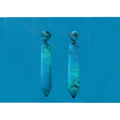 Cyan Necktie