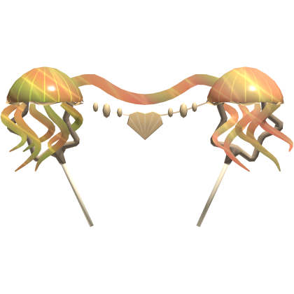 Orange Jellyfish Boppers - Diwali Sparkler Addon