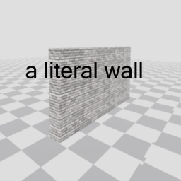 A Literal Wall
