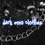 dark emo clothes
