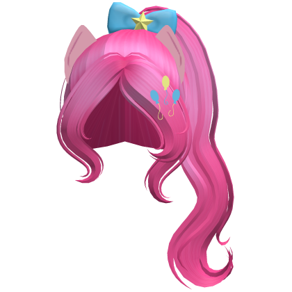cutecore mlp pinkie pie fluffy ponytail