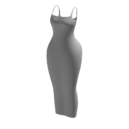 white slip dress