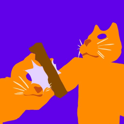 untitled street cat fighting game