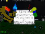 Alex’s adventures