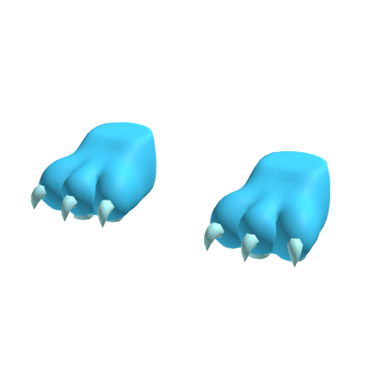 Blue Cat Slippers