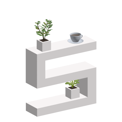 [✨⭐] Decoration - Plant - table Wall Shelf Tra