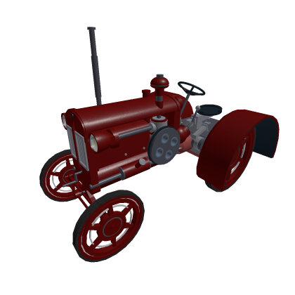Old Fashioned Tractor Vehicle