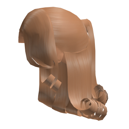 Blonde Half Up Half Down Flipped Ends Roblox item
