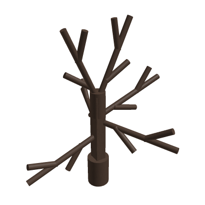 Dead Tree Spooky Forest Haunted Low Poly Trees Old