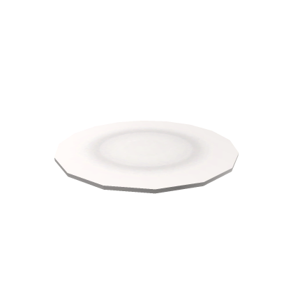 Dinner Plate (low-poly)
