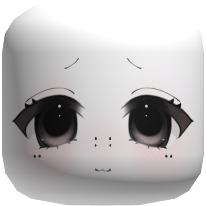 vkei moe pierced chibi doll face mask Roblox item