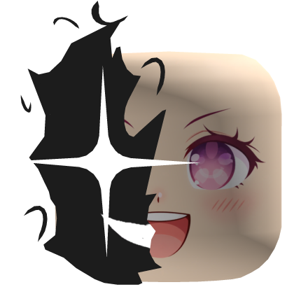 Haru Urara — Expressive Anime Face