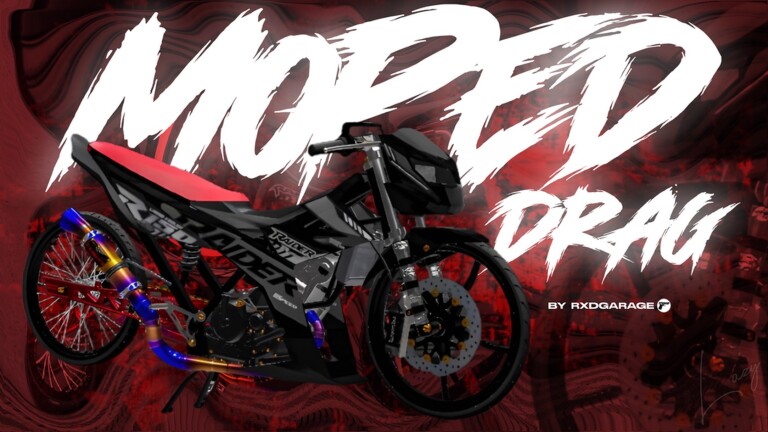 Moped Drag — official Roblox game image
