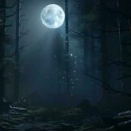 Escape the scary forest!
