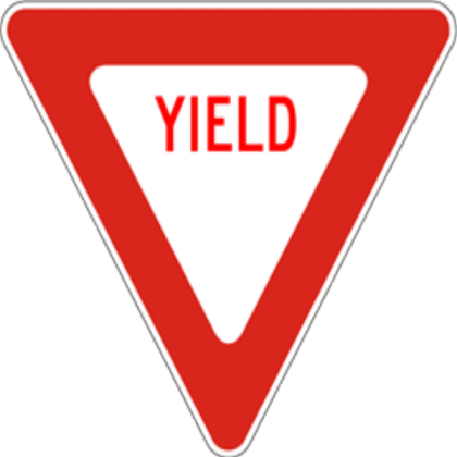 Yield Sign Roblox decal