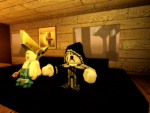 Lonely apparition