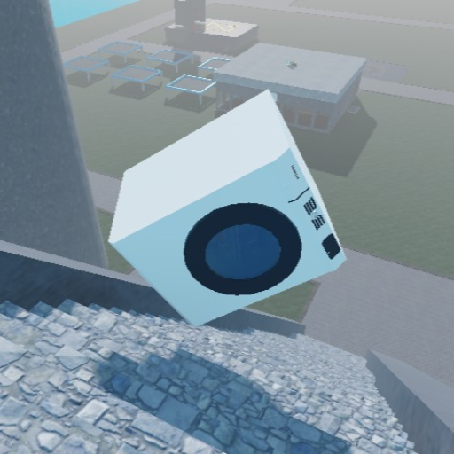 Neon's Washing Machine Destruction (W.I.P) official Roblox game thumbnail