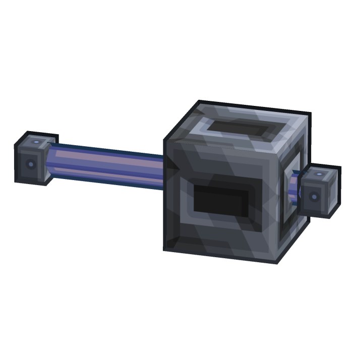 Pixelated Laying Mace (Back)