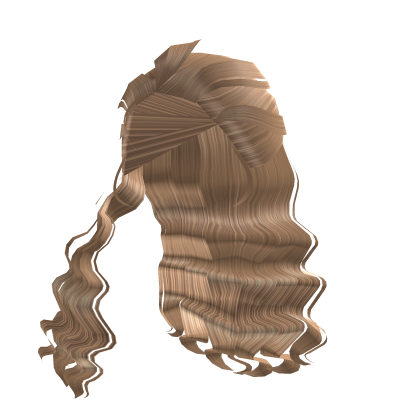 The Realms Royal braided curls in Golden Blonde