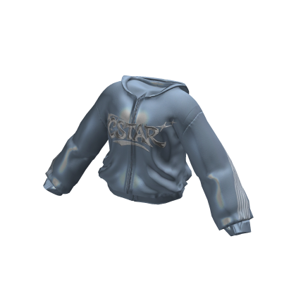 cstar* Stylish Light Blue Baggy Hoodie thumbnail