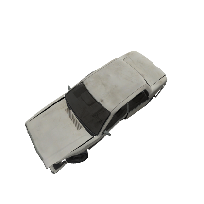 broken car decor