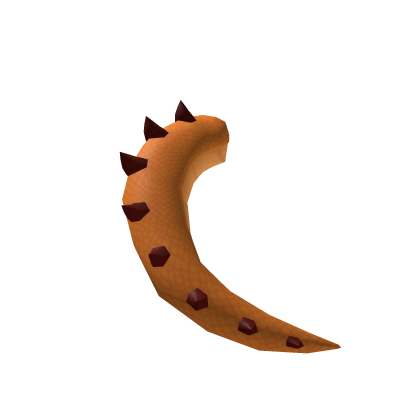 Orange Scalie Dragon Tail
