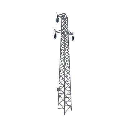 TR mdium voltage metal carrier pole type C