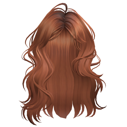 Ginger Elegant Long Wavy Hair Roblox item