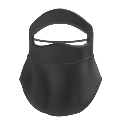 Grey sunscreen mask Roblox item