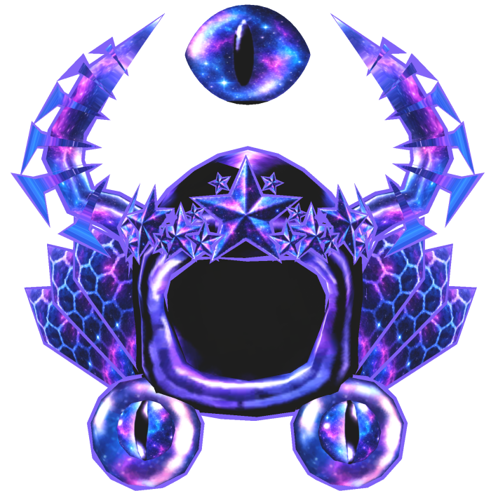 [Animated Eye] Galaxy Dominus + Horns + Crown