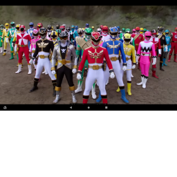 Power rangers training