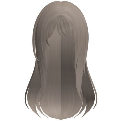 Wispy Y2K Long Emo Scene Hair in Ash