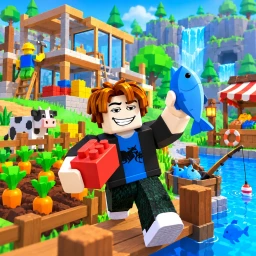 Build, Fish & Farm! 🎣 icon
