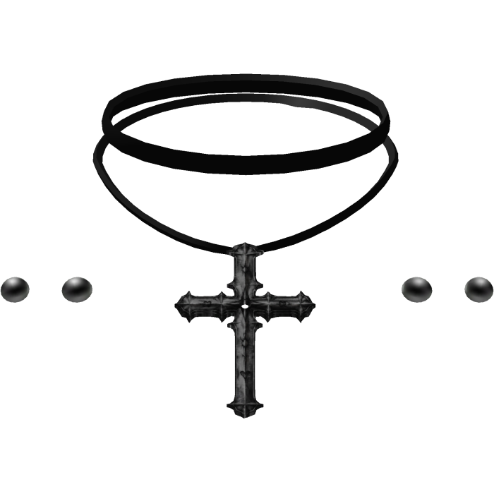 Gothic Cross Choker Necklace 3.0