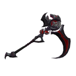 Crimson Skull Reaper Scythe