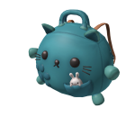 Cute Paw Backpack Blue