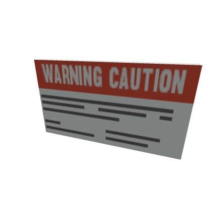 Warning Sign
