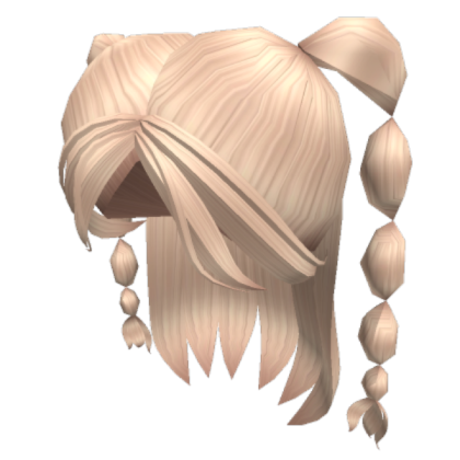 Blonde Preppy y2k bubble braids Roblox decal