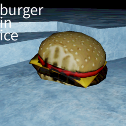 Burger in Ice