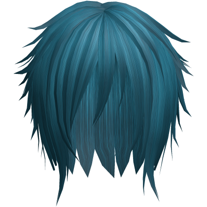 Layered Model Hair White Blue Roblox item